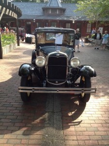 1931 Ford Model A Coupe Black & Blue